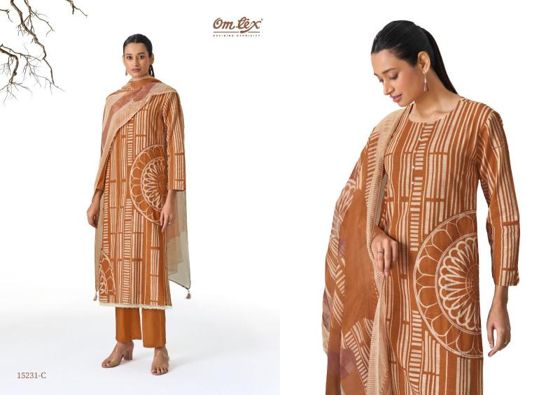 Omtex zyvana dress material wholesale price india